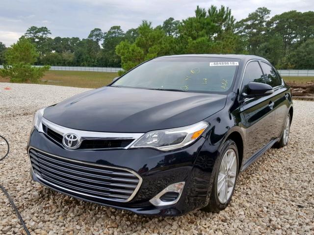 4T1BK1EB6FU137928 - 2015 TOYOTA AVALON XLE BLACK photo 2