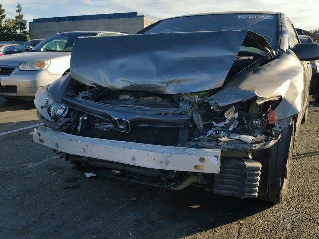 2HGFG11857H556912 - 2007 HONDA CIVIC EX GRAY photo 9