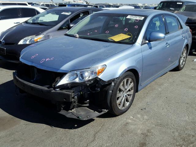 4T1BK3DB6BU390108 - 2011 TOYOTA AVALON BAS BLUE photo 2