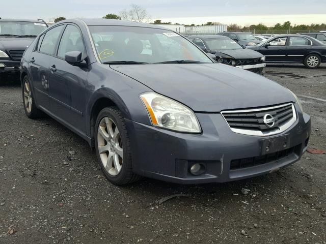 1N4BA41E48C835283 - 2008 NISSAN MAXIMA SE GRAY photo 1