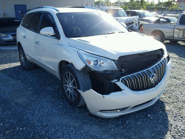 5GAKRCKD7DJ115101 - 2013 BUICK ENCLAVE WHITE photo 1