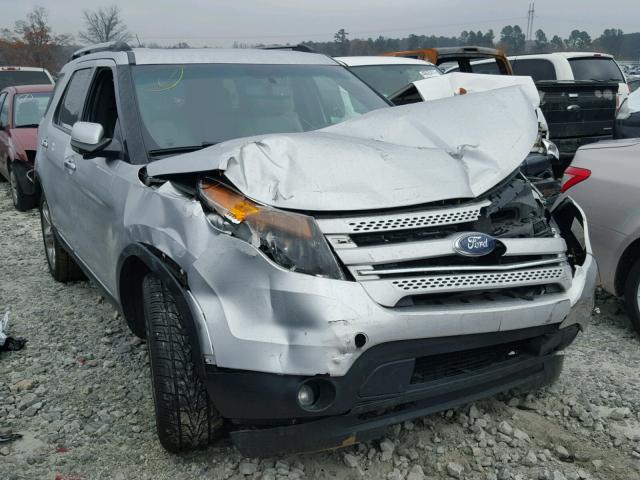 1FMHK7F82BGA13843 - 2011 FORD EXPLORER L SILVER photo 1