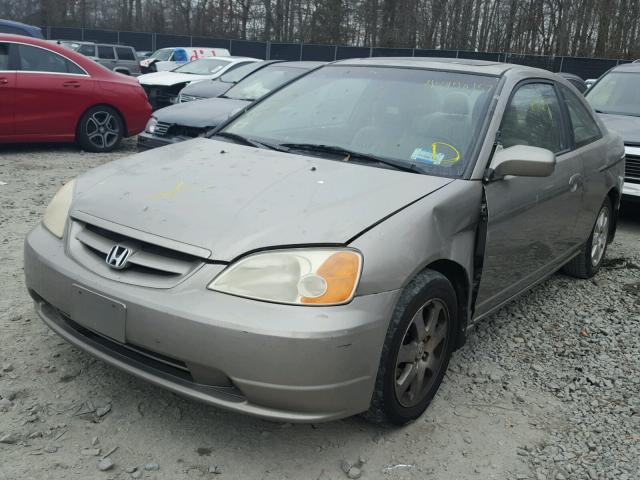 1HGEM22923L066149 - 2003 HONDA CIVIC EX GOLD photo 2