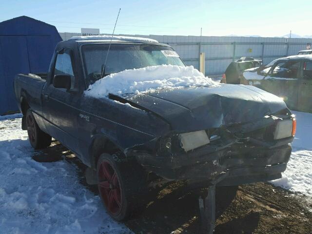 1FTCR10A6TUA00535 - 1996 FORD RANGER BLUE photo 1