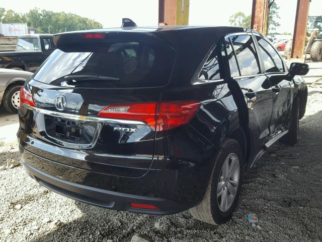 5J8TB3H52DL006607 - 2013 ACURA RDX TECHNO BLACK photo 4