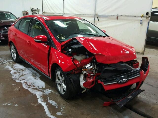 1FADP3F27EL238561 - 2014 FORD FOCUS SE RED photo 1