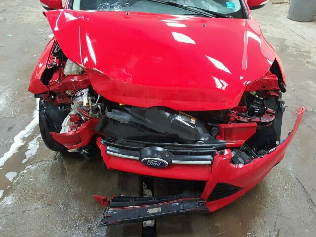 1FADP3F27EL238561 - 2014 FORD FOCUS SE RED photo 7