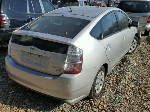 JTDKB20U997847606 - 2009 TOYOTA PRIUS SILVER photo 4