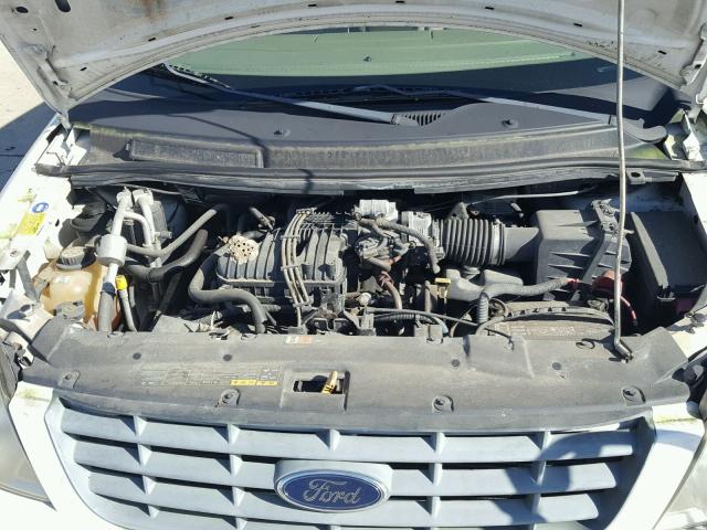 2FMZA57684BA24591 - 2004 FORD FREESTAR S WHITE photo 7