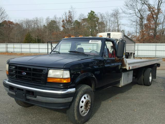 1FDLF47F9SEA01954 - 1995 FORD F SUPER DU BLACK photo 2