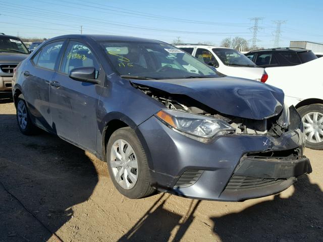 5YFBURHEXEP060088 - 2014 TOYOTA COROLLA L GRAY photo 1