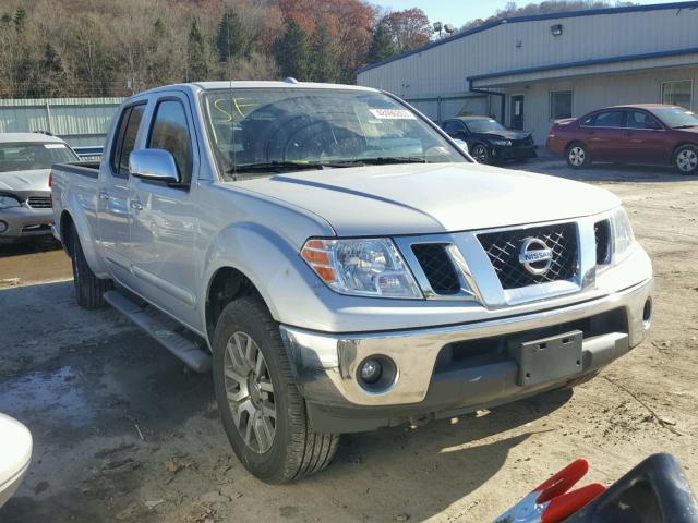 1N6AD0FV9DN734024 - 2013 NISSAN FRONTIER S SILVER photo 1