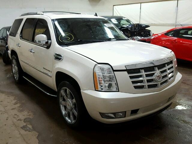 1GYFK43599R218248 - 2009 CADILLAC ESCALADE H WHITE photo 1