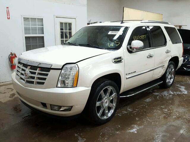 1GYFK43599R218248 - 2009 CADILLAC ESCALADE H WHITE photo 2