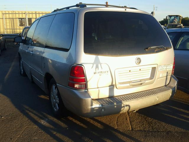 2MRDA202X4BJ15265 - 2004 MERCURY MONTEREY GRAY photo 3