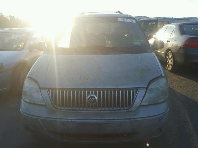 2MRDA202X4BJ15265 - 2004 MERCURY MONTEREY GRAY photo 9