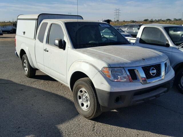 1N6BD0CT9EN744416 - 2014 NISSAN FRONTIER S WHITE photo 1