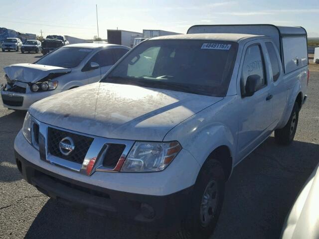 1N6BD0CT9EN744416 - 2014 NISSAN FRONTIER S WHITE photo 2