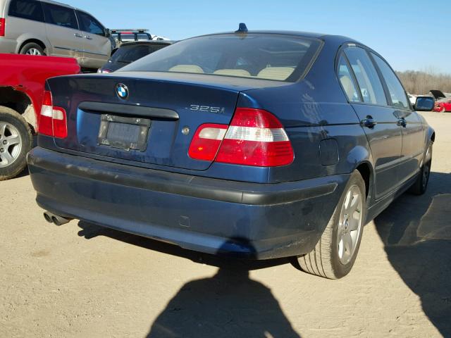 WBAAZ334X4KP89517 - 2004 BMW 325 IS SUL BLUE photo 4