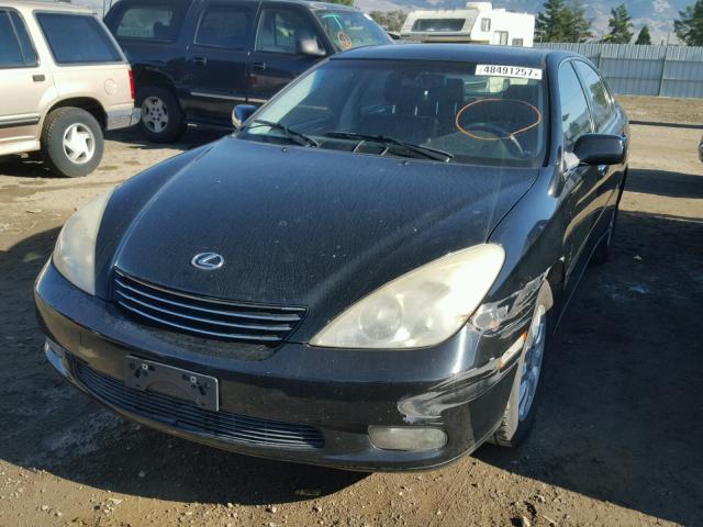 JTHBF30G130142205 - 2003 LEXUS ES 300 BLACK photo 2