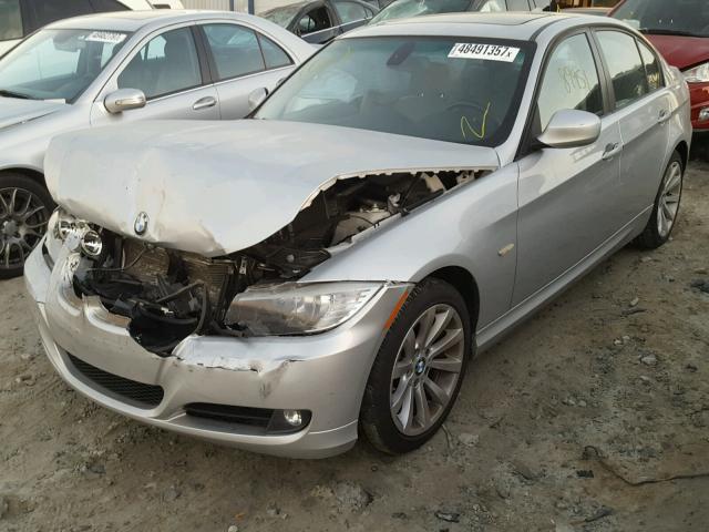 WBAPH7C56BE852251 - 2011 BMW 328 I SILVER photo 9