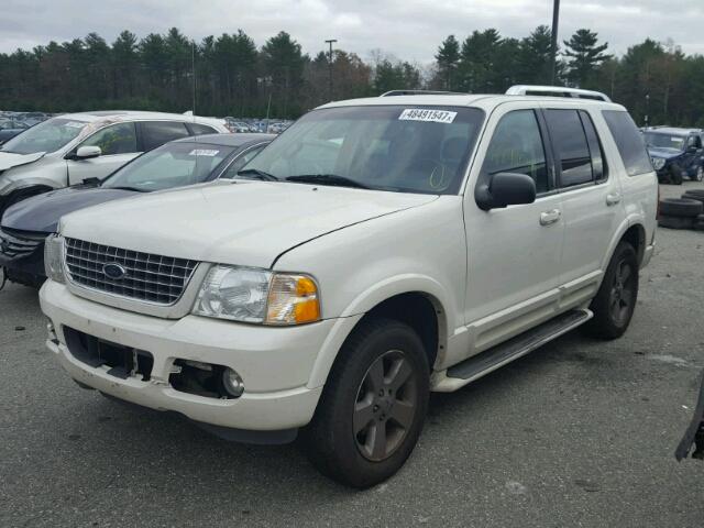 1FMDU75W03ZA09529 - 2003 FORD EXPLORER L WHITE photo 2