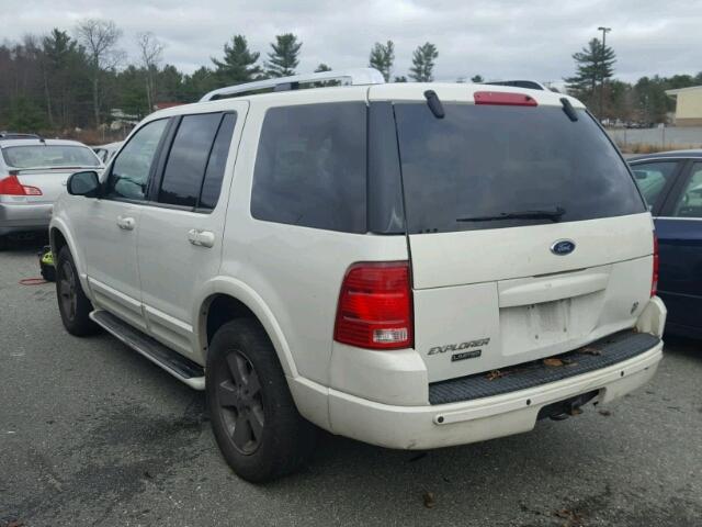 1FMDU75W03ZA09529 - 2003 FORD EXPLORER L WHITE photo 3