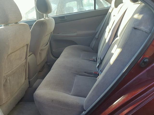 JTDBE32KX40261393 - 2004 TOYOTA CAMRY LE 栗色 照片 6