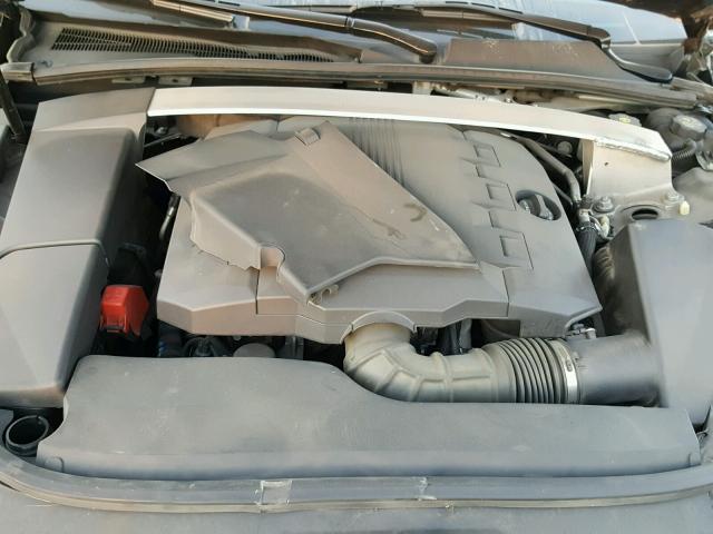 1G6DJ1E3XD0179258 - 2013 CADILLAC CTS PERFOR أسود صورة 7