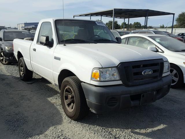 1FTYR10D39PA63115 - 2009 FORD RANGER WHITE photo 1