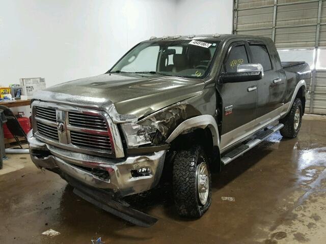 3C6UD5NL4CG189233 - 2012 DODGE RAM 2500 L GREEN photo 2