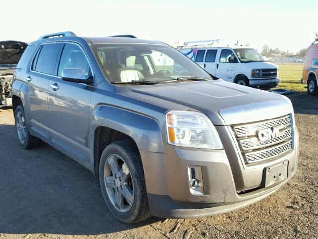 2GKFLXE54C6355669 - 2012 GMC TERRAIN SL GRAY photo 1