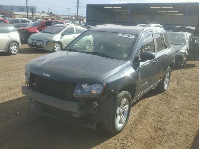 1C4NJDBB0ED879931 - 2014 JEEP COMPASS SP GRAY photo 2