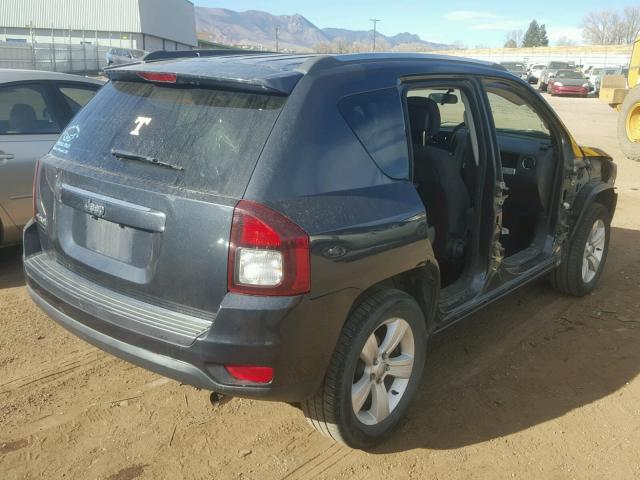 1C4NJDBB0ED879931 - 2014 JEEP COMPASS SP GRAY photo 4