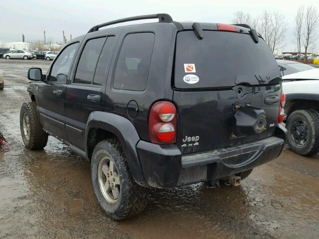 1J4GL38K65W686508 - 2005 JEEP LIBERTY RE BLACK photo 3