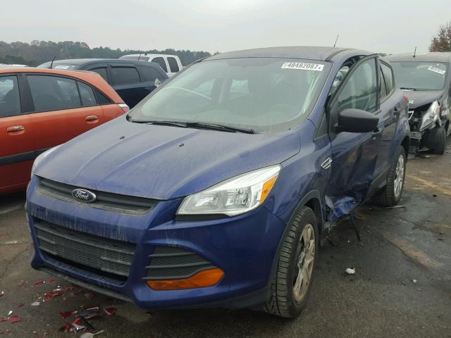 1FMCU0F73EUC64590 - 2014 FORD ESCAPE S BLUE photo 2