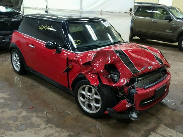 WMWSU3C59DT371018 - 2013 MINI COOPER RED photo 1