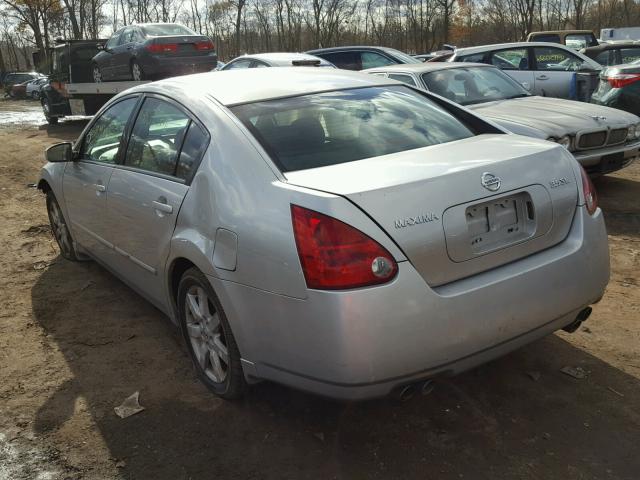 1N4BA41E26C848014 - 2006 NISSAN MAXIMA SE SILVER photo 3