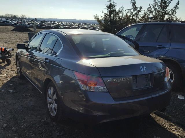 1HGCP2F70AA014745 - 2010 HONDA ACCORD EX GRAY photo 3