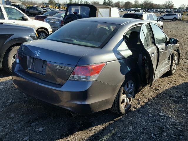 1HGCP2F70AA014745 - 2010 HONDA ACCORD EX GRAY photo 4