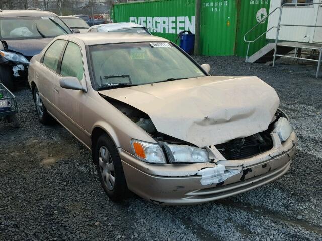 4T1BG22K31U085842 - 2001 TOYOTA CAMRY CE BEIGE photo 1