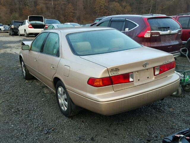 4T1BG22K31U085842 - 2001 TOYOTA CAMRY CE BEIGE photo 3