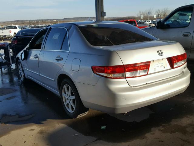 1HGCM66873A025852 - 2003 HONDA ACCORD EX SILVER photo 3