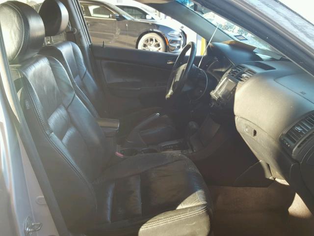 1HGCM66873A025852 - 2003 HONDA ACCORD EX SILVER photo 5