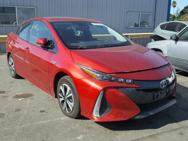 JTDKARFP6H3009018 - 2017 TOYOTA PRIUS PRIM წითელი ფოტო 1