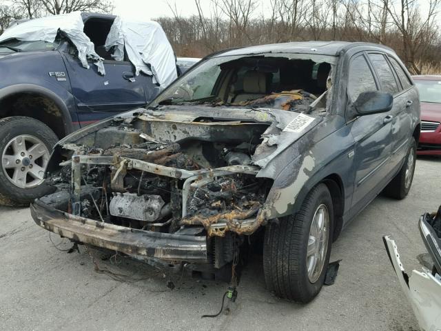 2A8GF68416R674625 - 2006 CHRYSLER PACIFICA T GREEN photo 2