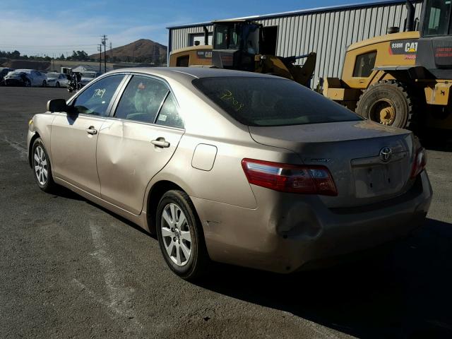 4T4BE46KX9R096852 - 2009 TOYOTA CAMRY BASE GOLD photo 3