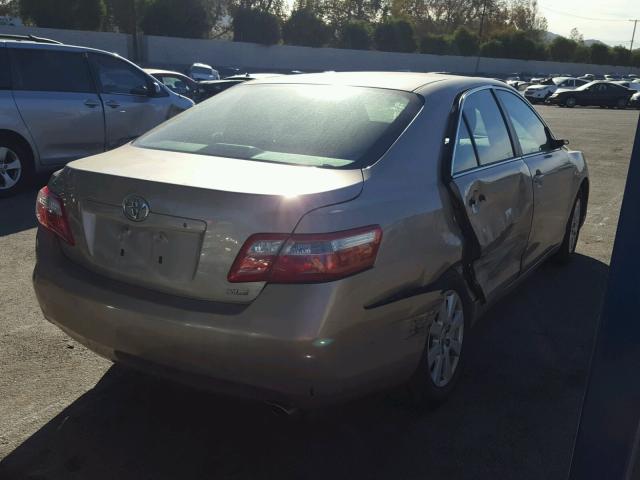4T4BE46KX9R096852 - 2009 TOYOTA CAMRY BASE GOLD photo 4
