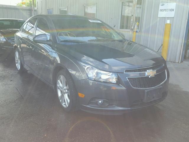 1G1PG5SB6D7125418 - 2013 CHEVROLET CRUZE LTZ GRAY photo 1