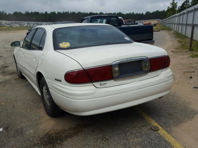 1G4HP54K82U284024 - 2002 BUICK LESABRE CU WHITE photo 3